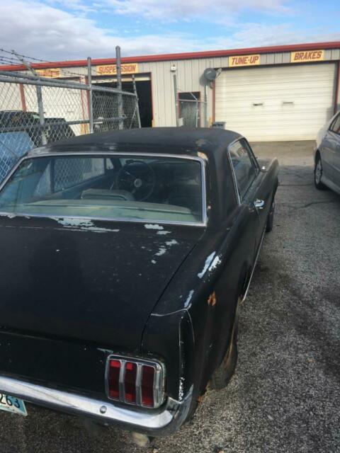 1965 Black Ford Mustang Coupe