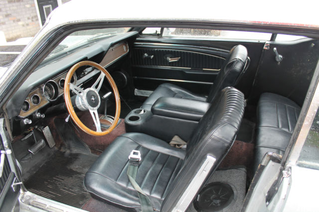 1968 Maroon Ford Mustang Coupe