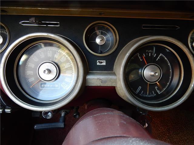 1968 White Ford Mustang Coupe