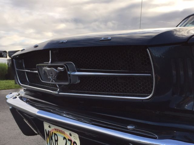 1965 Blue Ford Mustang Coupe