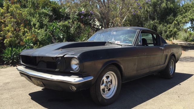 1966 Black Ford Mustang Fastback
