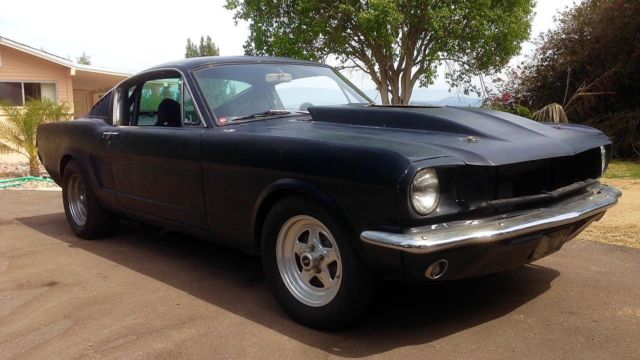 1966 Black Ford Mustang Fastback