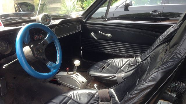 1966 Black Ford Mustang Fastback
