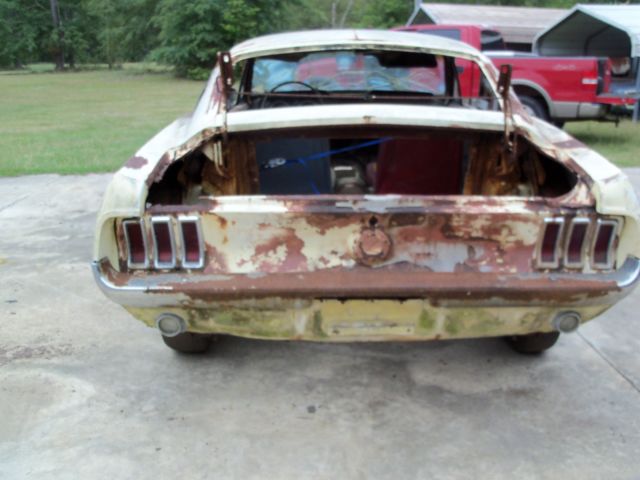 1967 YELLOW Ford Mustang Fastback