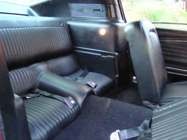 1968 Red Ford Mustang Fastback