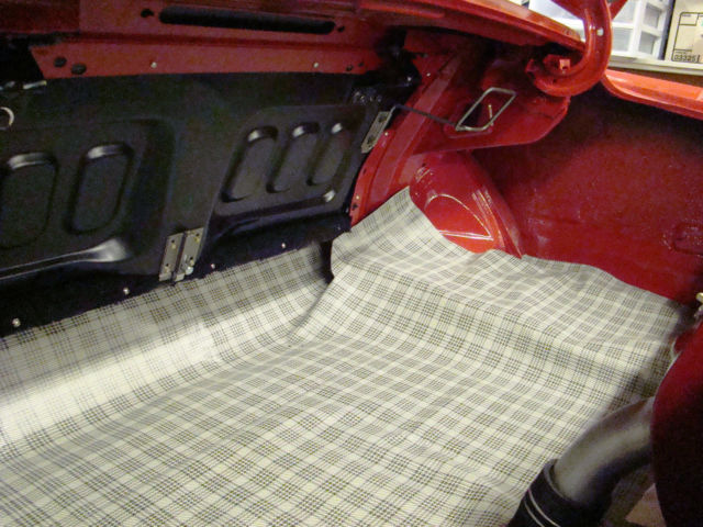 1968 Red Ford Mustang Fastback