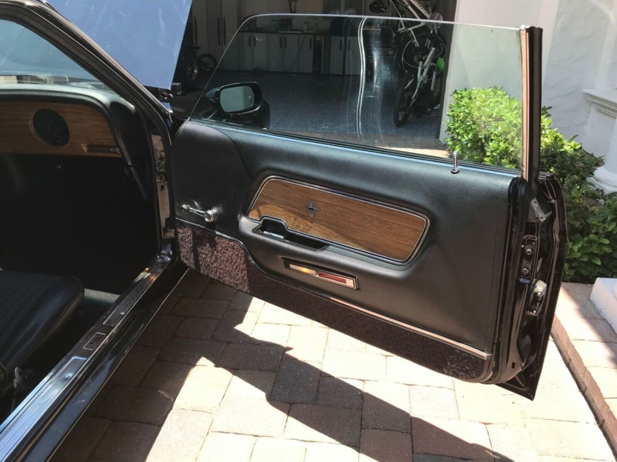 1969 Black Ford Mustang Fastback