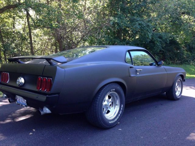1969 Black Ford Mustang Fastback