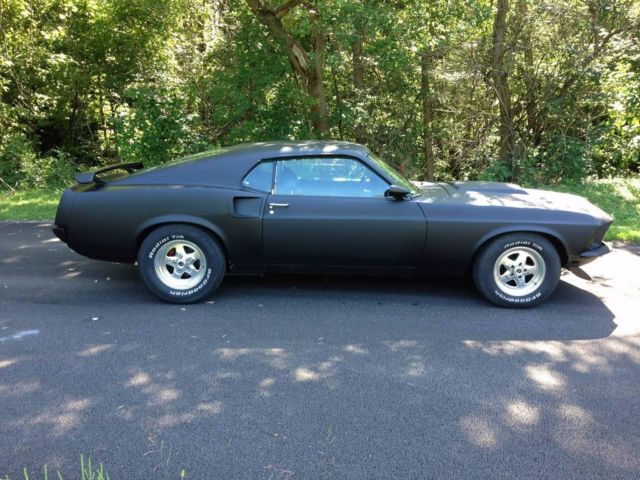 1969 Black Ford Mustang Fastback