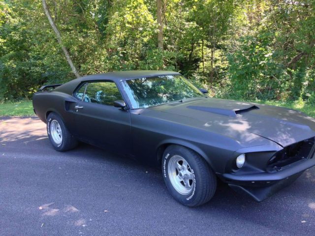 1969 Black Ford Mustang Fastback