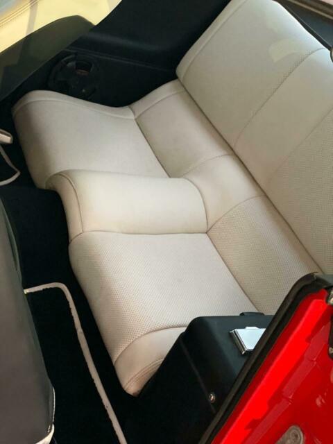 1969 White/Red Ford Mustang Fastback