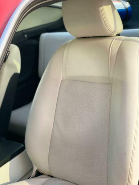 1969 White/Red Ford Mustang Fastback