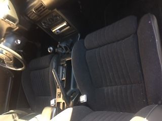 1989 Blue Ford Mustang Hatchback