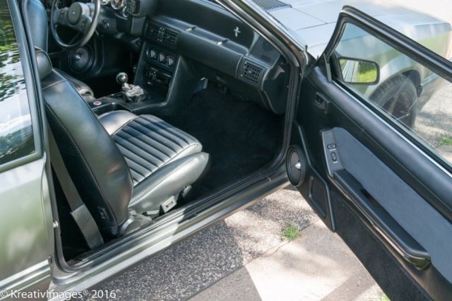 1989 Gray Ford Mustang Coupe