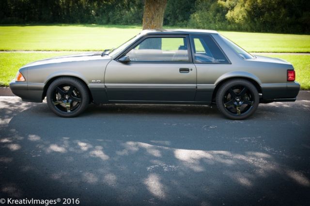 1989 Gray Ford Mustang Coupe