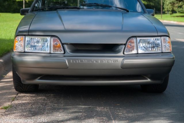 1989 Gray Ford Mustang Coupe