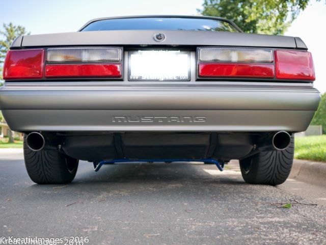 1989 Gray Ford Mustang Coupe