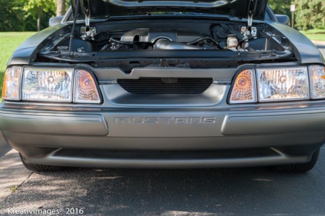 1989 Gray Ford Mustang Coupe