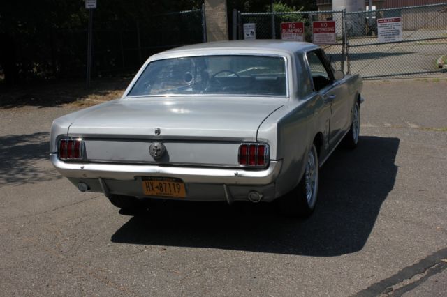 1966 Silver Ford Mustang Coupe