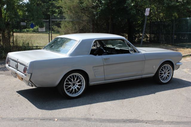 1966 Silver Ford Mustang Coupe