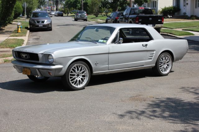 1966 Silver Ford Mustang Coupe