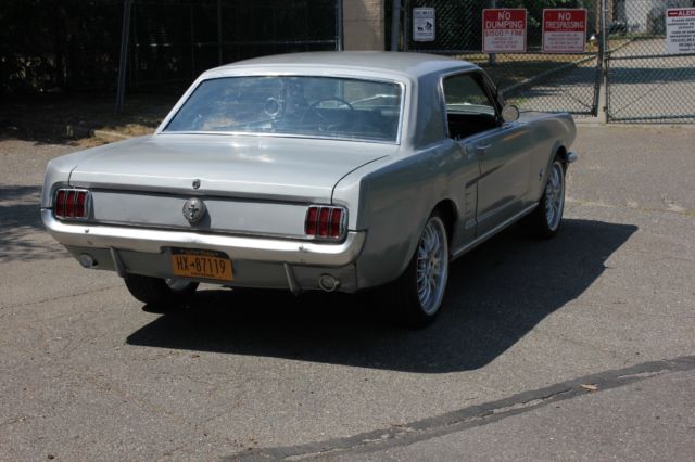 1966 Silver Ford Mustang Coupe