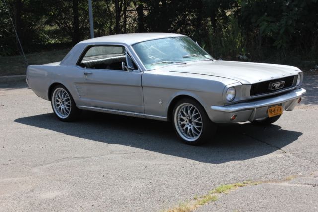 1966 Silver Ford Mustang Coupe