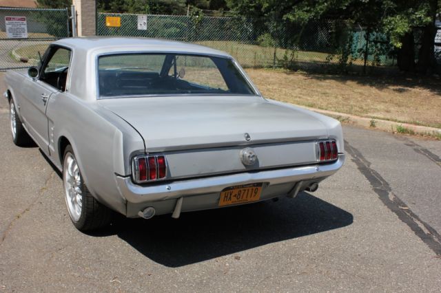 1966 Silver Ford Mustang Coupe