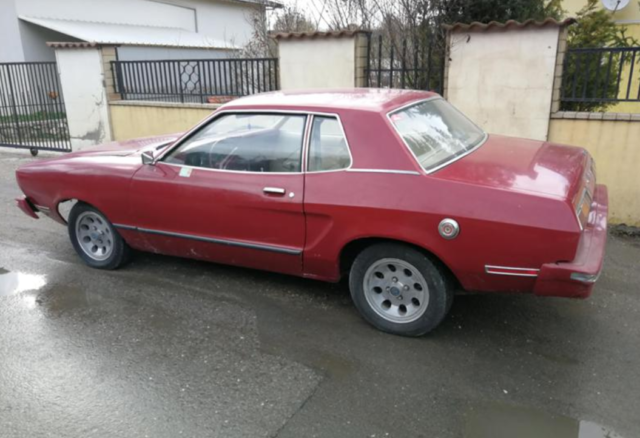 1973 Red Ford Mustang Limousine