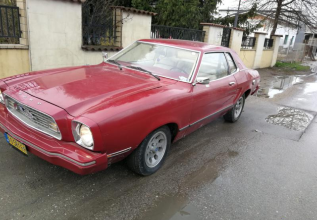 1973 Red Ford Mustang Limousine