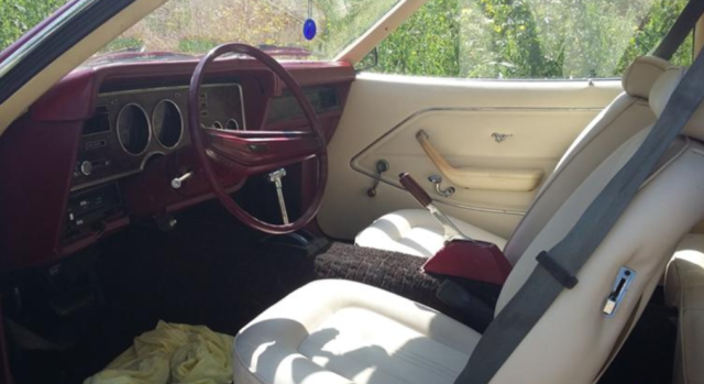 1973 Red Ford Mustang Limousine