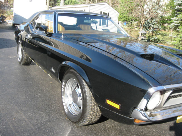 1972 Black Ford Mustang Coupe