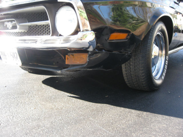 1972 Black Ford Mustang Coupe