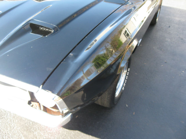 1972 Black Ford Mustang Coupe