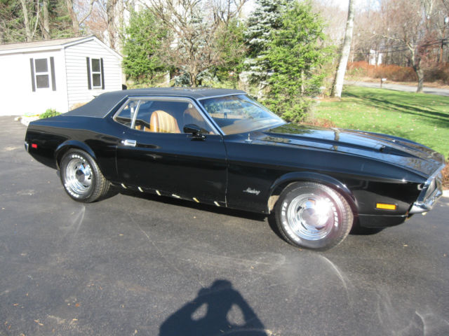 1972 Black Ford Mustang Coupe
