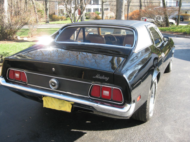 1972 Black Ford Mustang Coupe