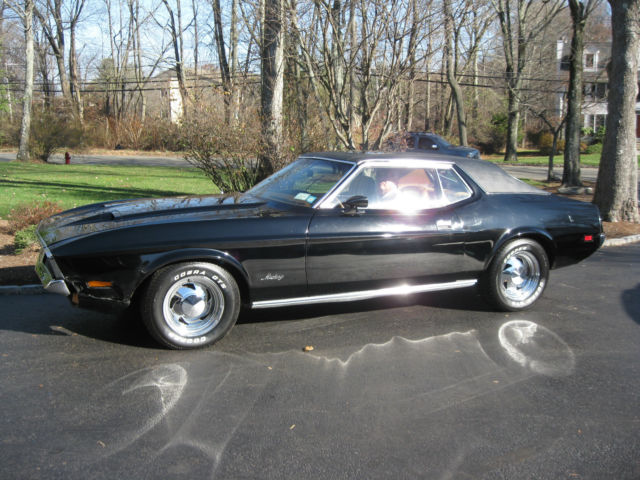 1972 Black Ford Mustang Coupe