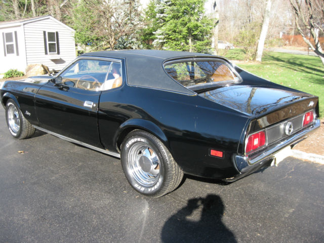 1972 Black Ford Mustang Coupe