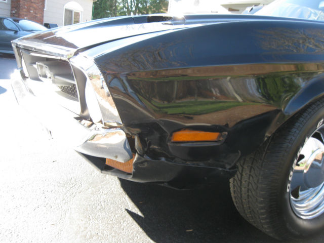 1972 Black Ford Mustang Coupe