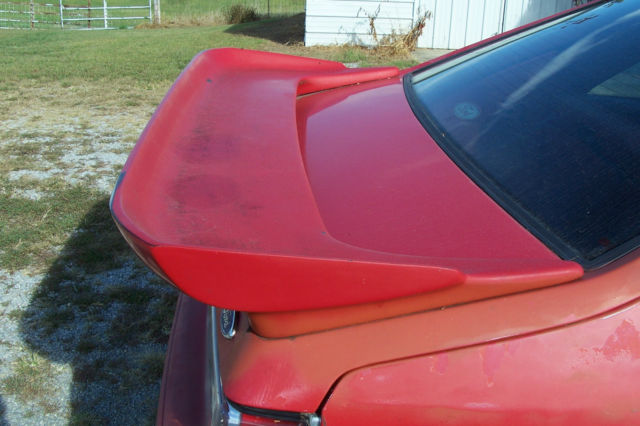 1990 RED Ford Mustang Hatchback