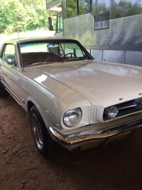 1966 White Ford Mustang Coupe