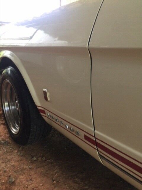 1966 White Ford Mustang Coupe