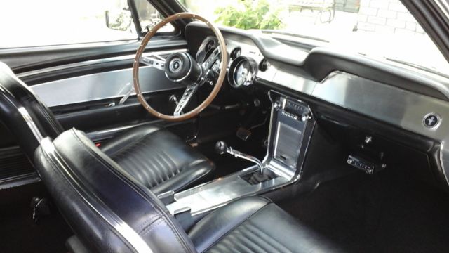 1967 yellow Ford Mustang Convertible