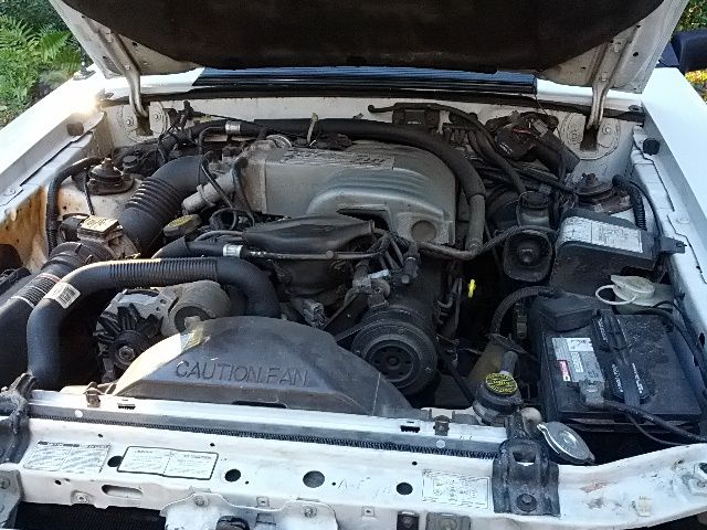 1989 White Ford Mustang Convertible