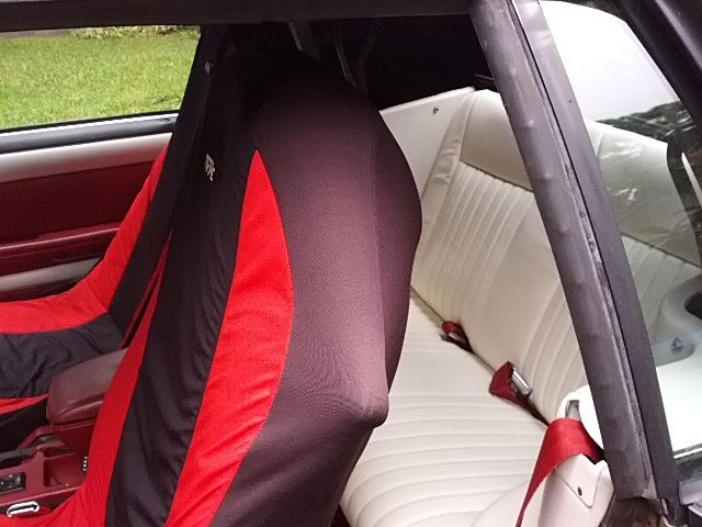 1989 White Ford Mustang Convertible