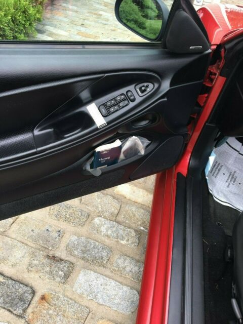 1994 Red Ford Mustang Convertible