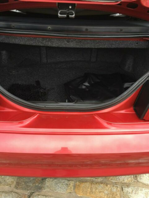 1994 Red Ford Mustang Convertible