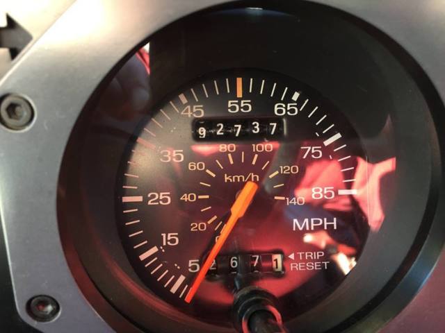 1984 White Ford Mustang Convertible