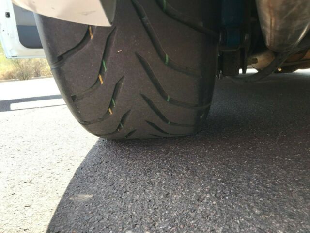 1988 White Ford Mustang Hatchback