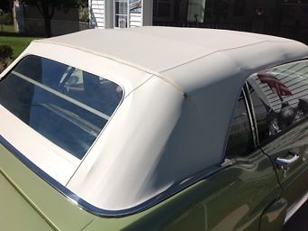 1968 Lime Gold Ford Mustang Convertible